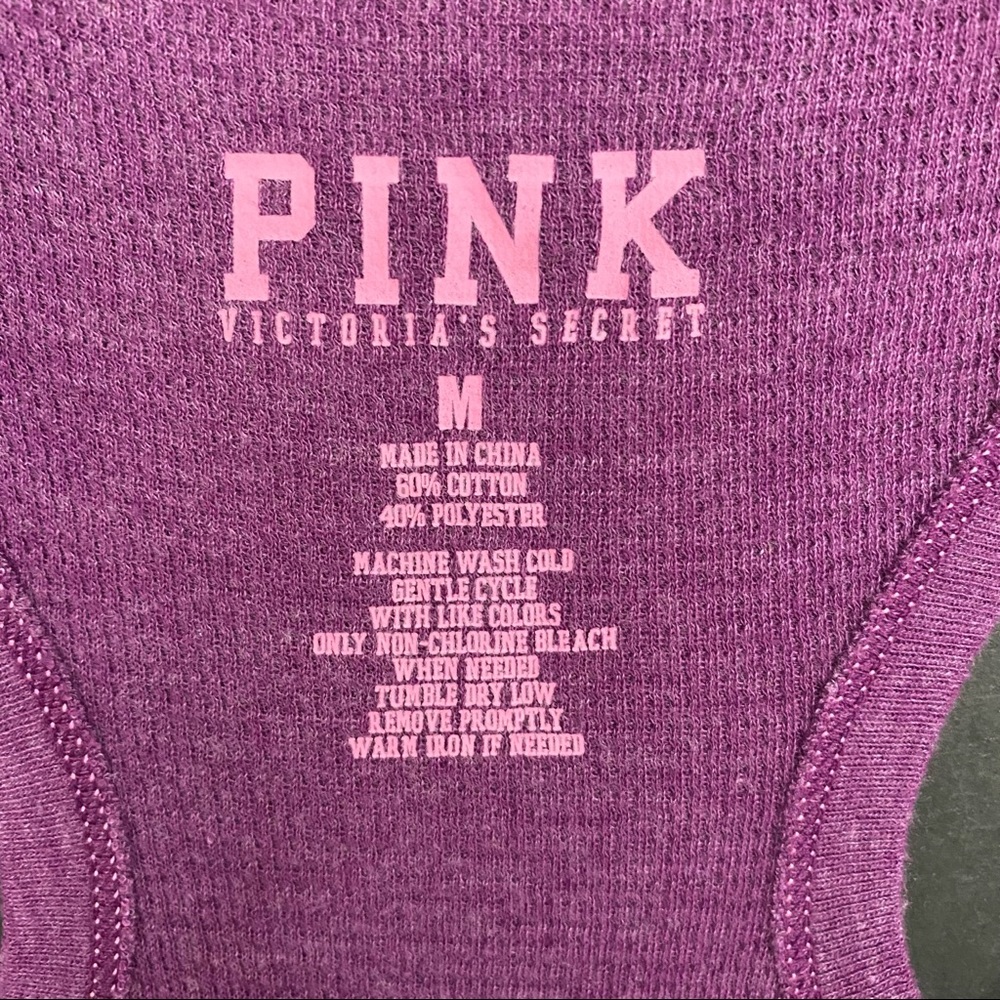 Victoria’s Secret PINK Night Owl Sleep Tank Vintage Y2K - Picture 5 of 5